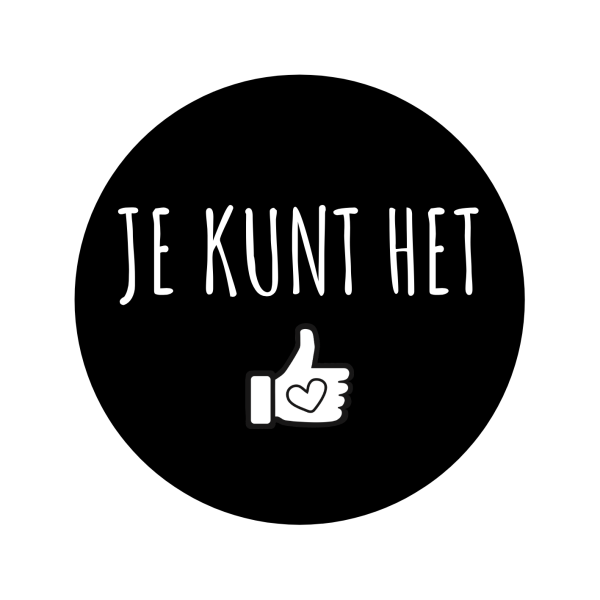 Je kunt het - Pluimpjes magneet
