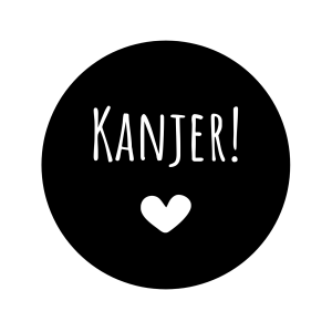 Kanjer! - Pluimpjes magneet