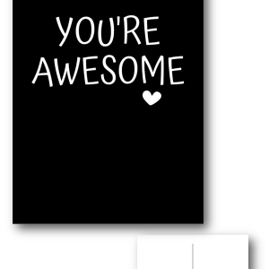 You're Awesome - ansichtkaart