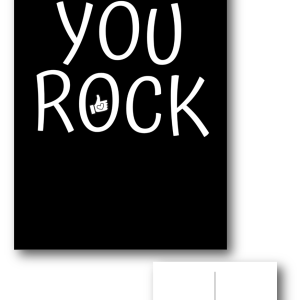 You Rock - ansichtkaart