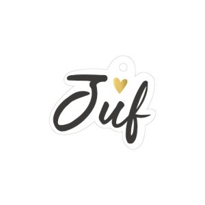 Hanglabel - juf