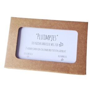 Der Niederländische weg für Pluimpjes! - Komplimenten - Duits
