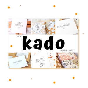 Waardebon vanaf 10 euro - cadeaubon - kadobon