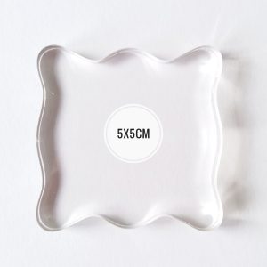 Acrylblok voor de heldere stempels - kies een van de formaten