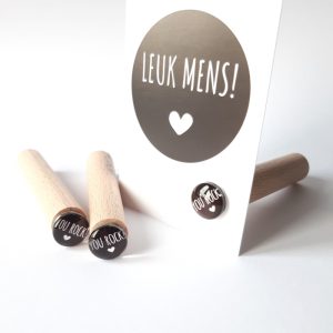 Magneet kaartenhouder - You Rock