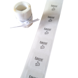 Mini stickers Kanjer - 50 stuks