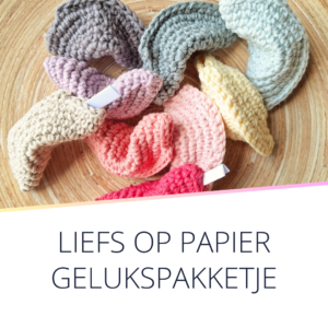 Gelukspakketje Liefs op papier