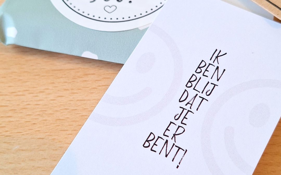 extra inpakservice Liefs op papier