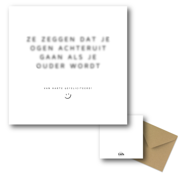 Verjaardagskaart met een vleugje humor - Kies de leukste uit