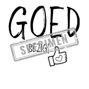 Download poster Goed Bezig
