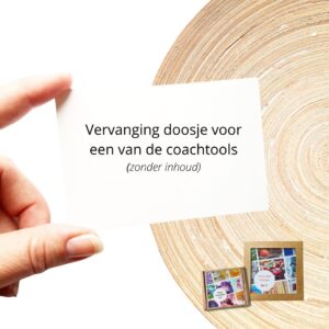 Vervanging verpakking doosje coachtools - Liefsoppapier
