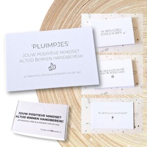 Pluimpjes Affirmaties liefsoppapier