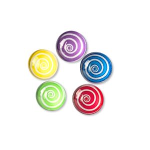 Magneet kaartenhouder set - swirls