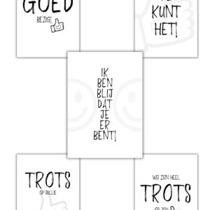 Poster Pluimpjes Liefsoppapier