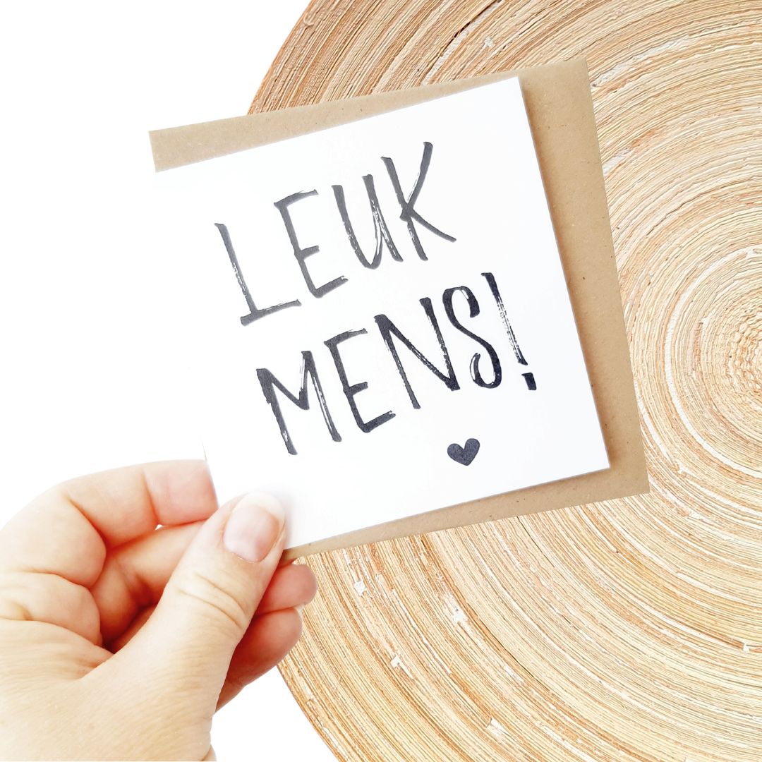Stuur een door mij handgeschreven kaart rechtstreeks - Liefs op papier